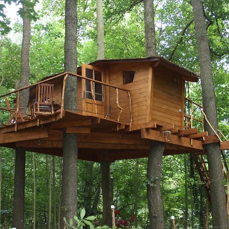 Vila Treehouse v Brdech Bohutín Exteriér fotografie