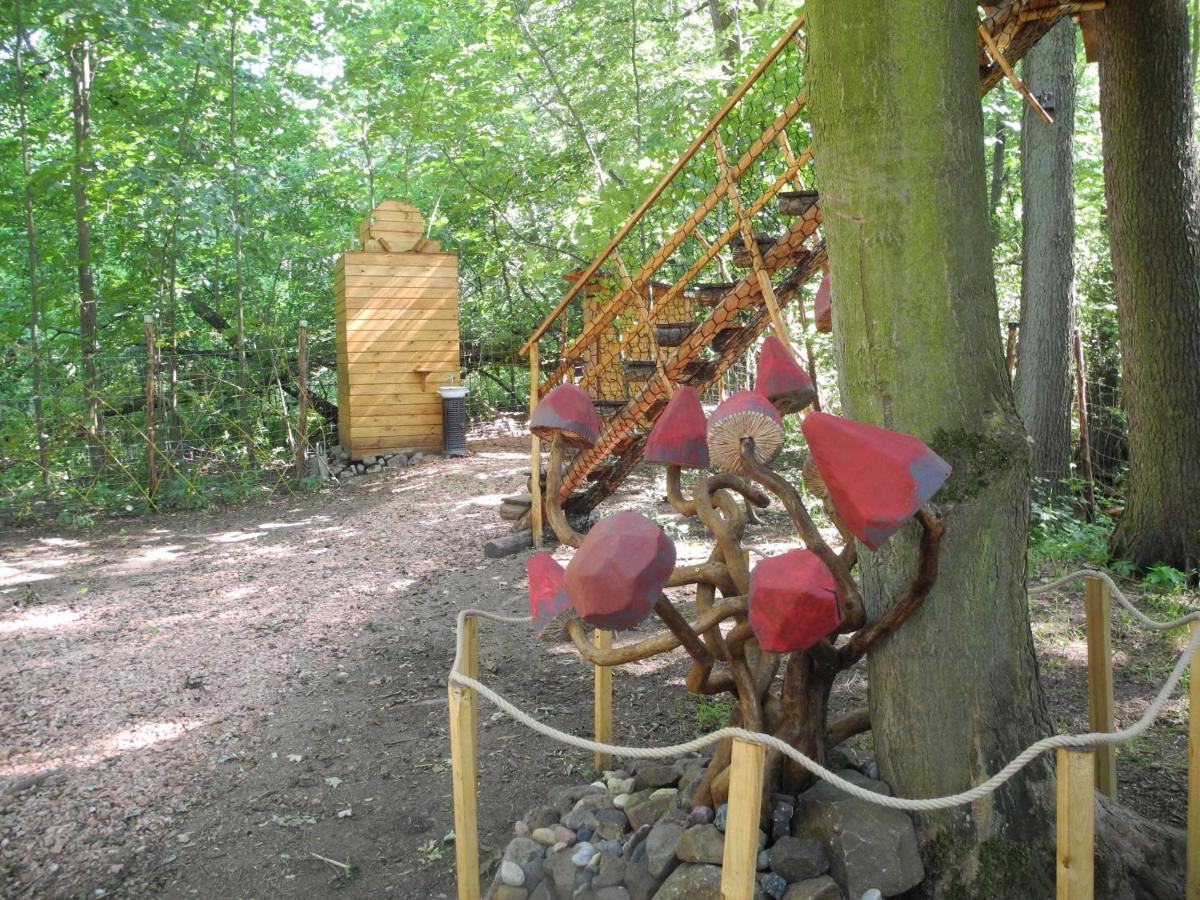 Vila Treehouse v Brdech Bohutín Exteriér fotografie