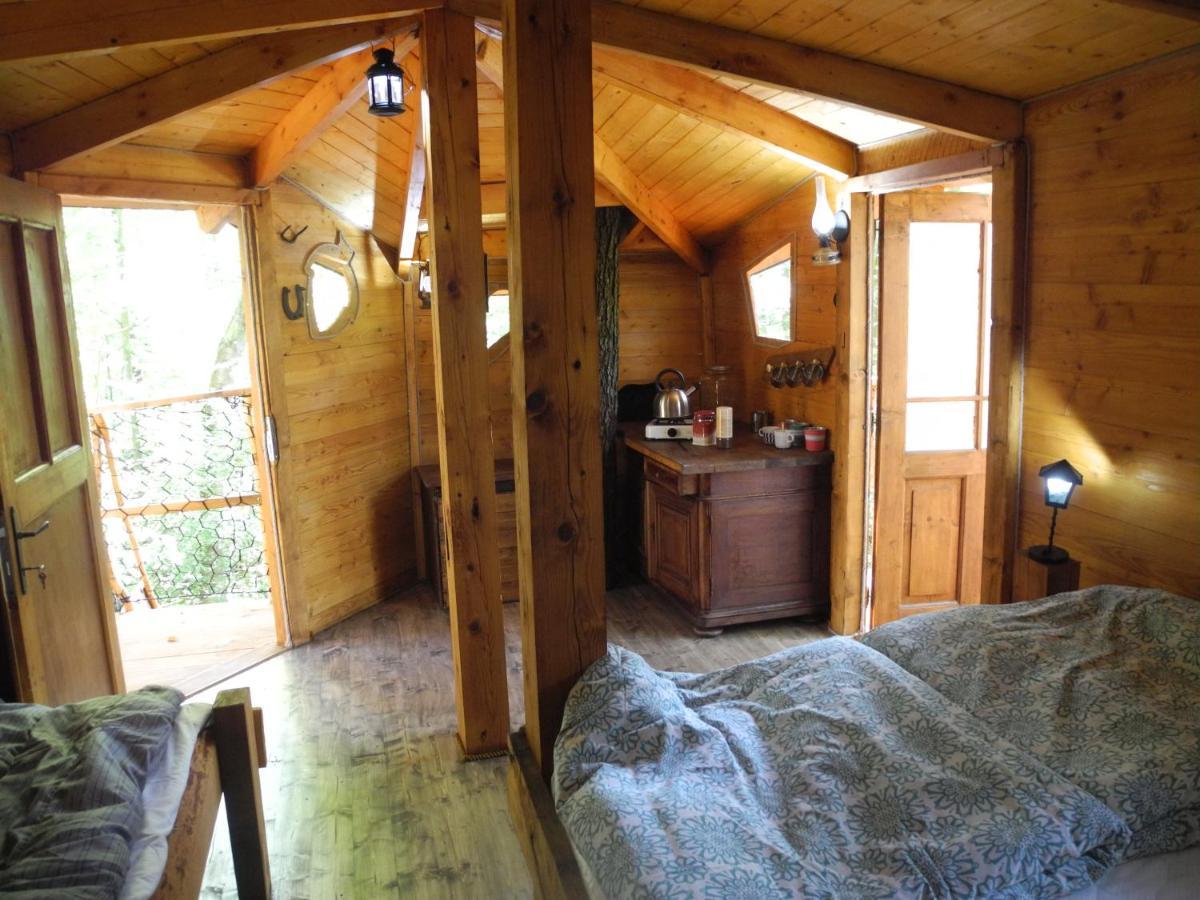 Vila Treehouse v Brdech Bohutín Exteriér fotografie