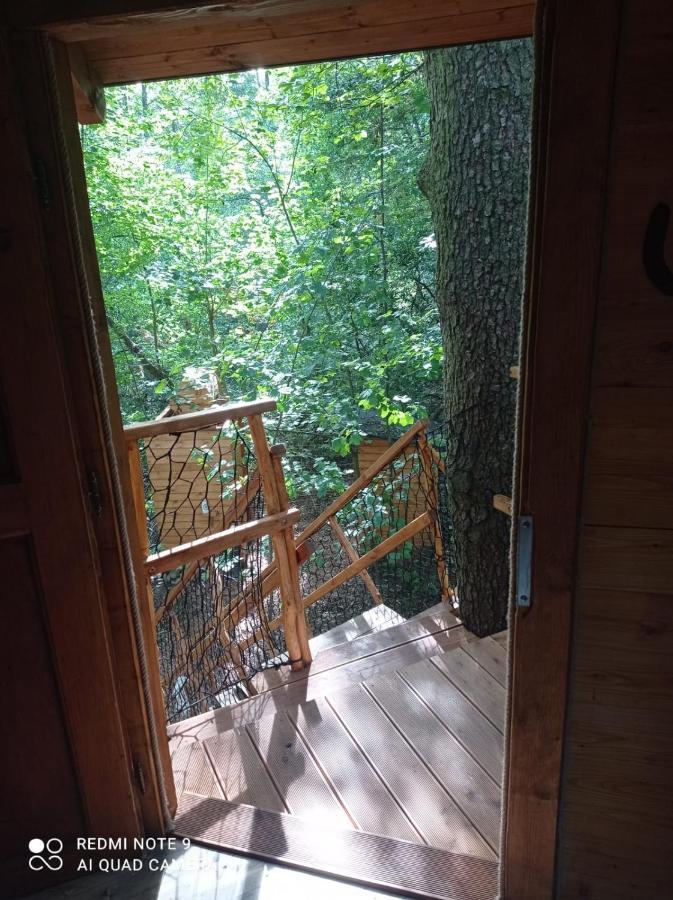Vila Treehouse v Brdech Bohutín Exteriér fotografie